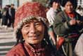 Frau in Lhasa